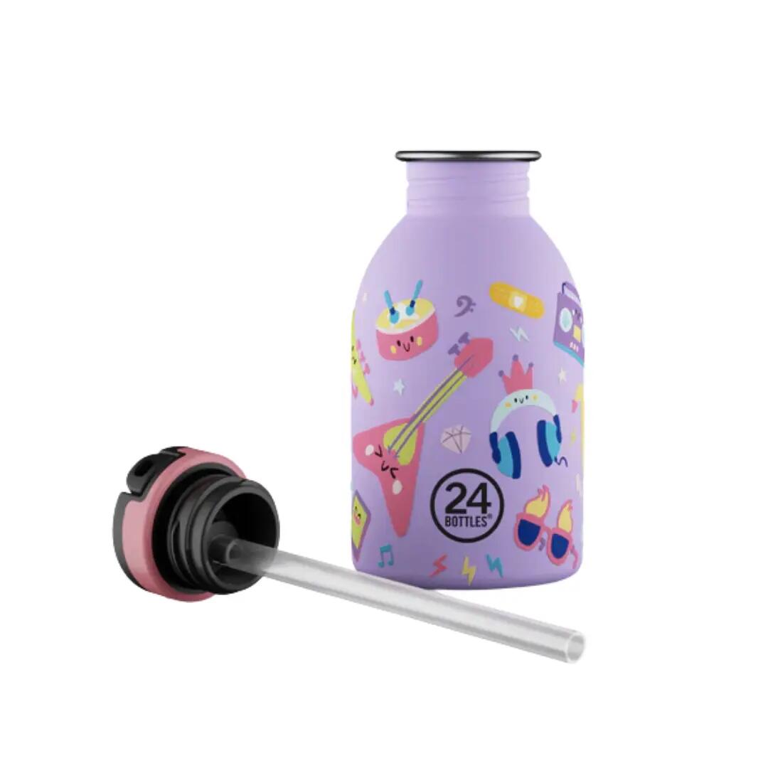 Gourdes 24Bottles Music Friends Gourde 250 mL 2/4