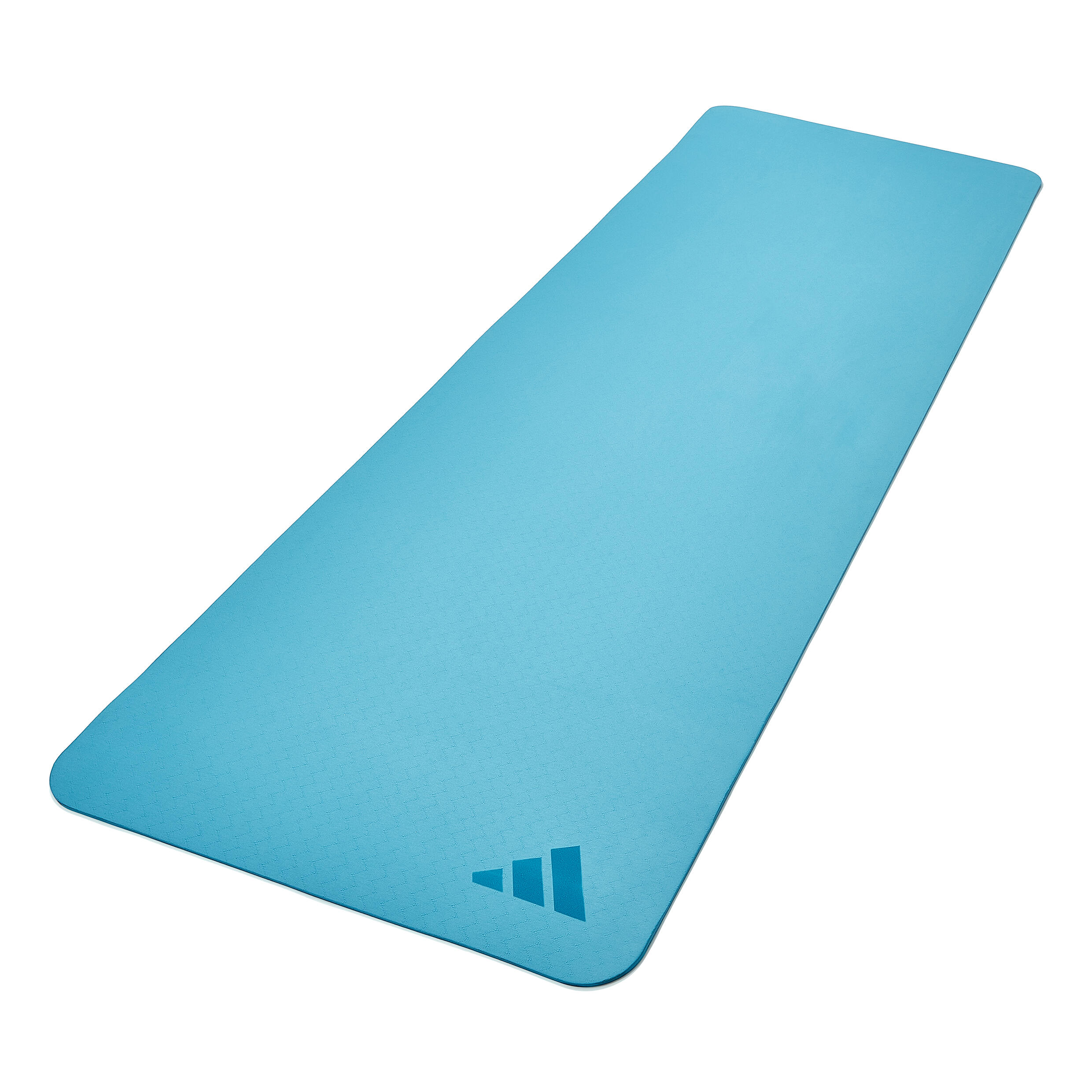 Tapis de yoga Adidas 5 mm, ferme, bleu preloved 2/6