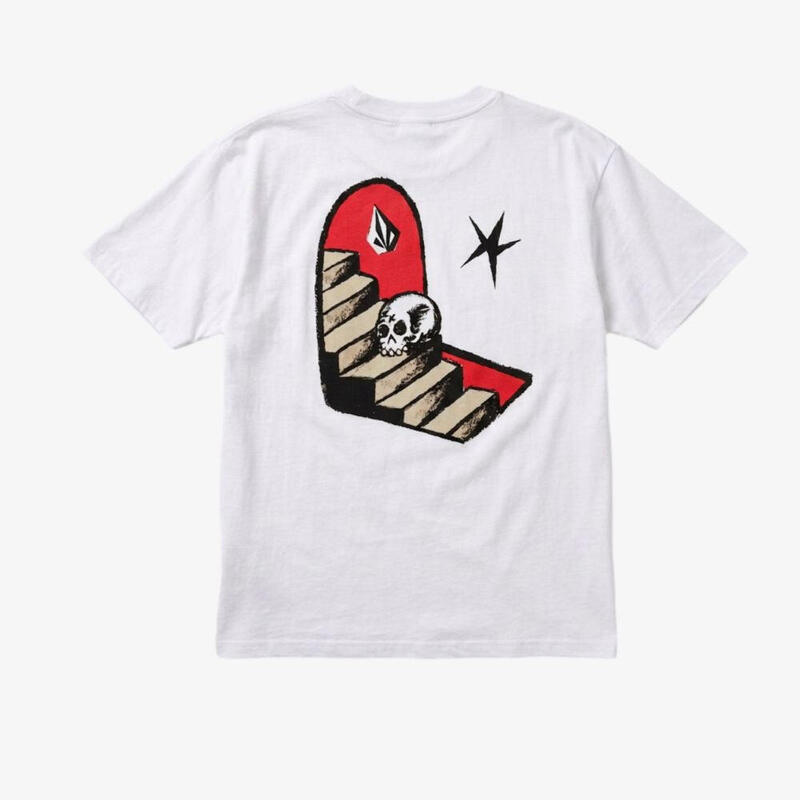 Tricou Volcom Seth Conboy Alb