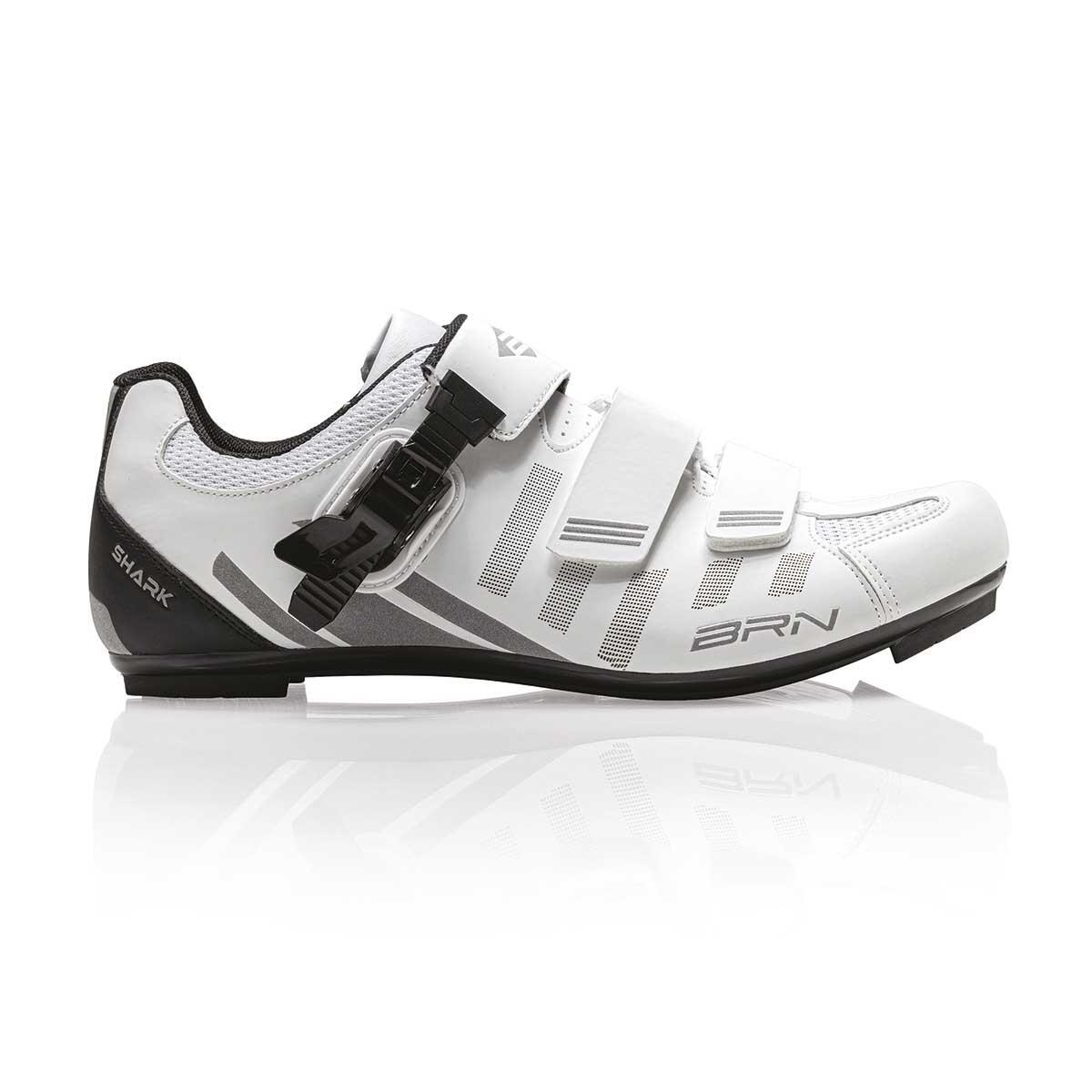 Scarpe BRN Shark Road bianche 2/3