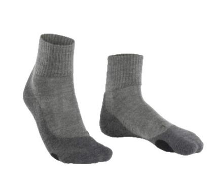 Tk2 Explore Wool Short Wandelsokken Heren wollen sokken kitt mouline