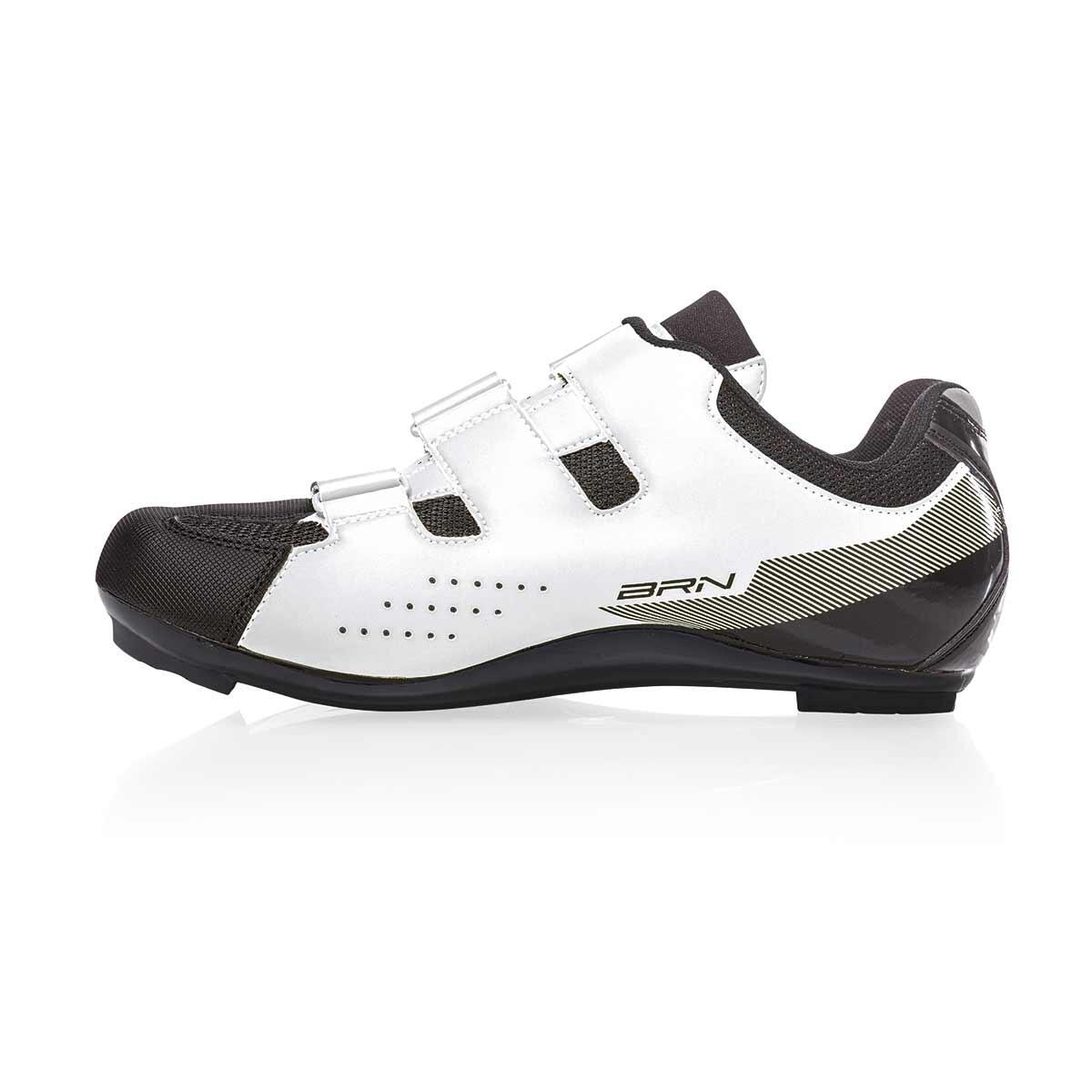 Scarpe BRN 3 Strappi Road bianche 3/3