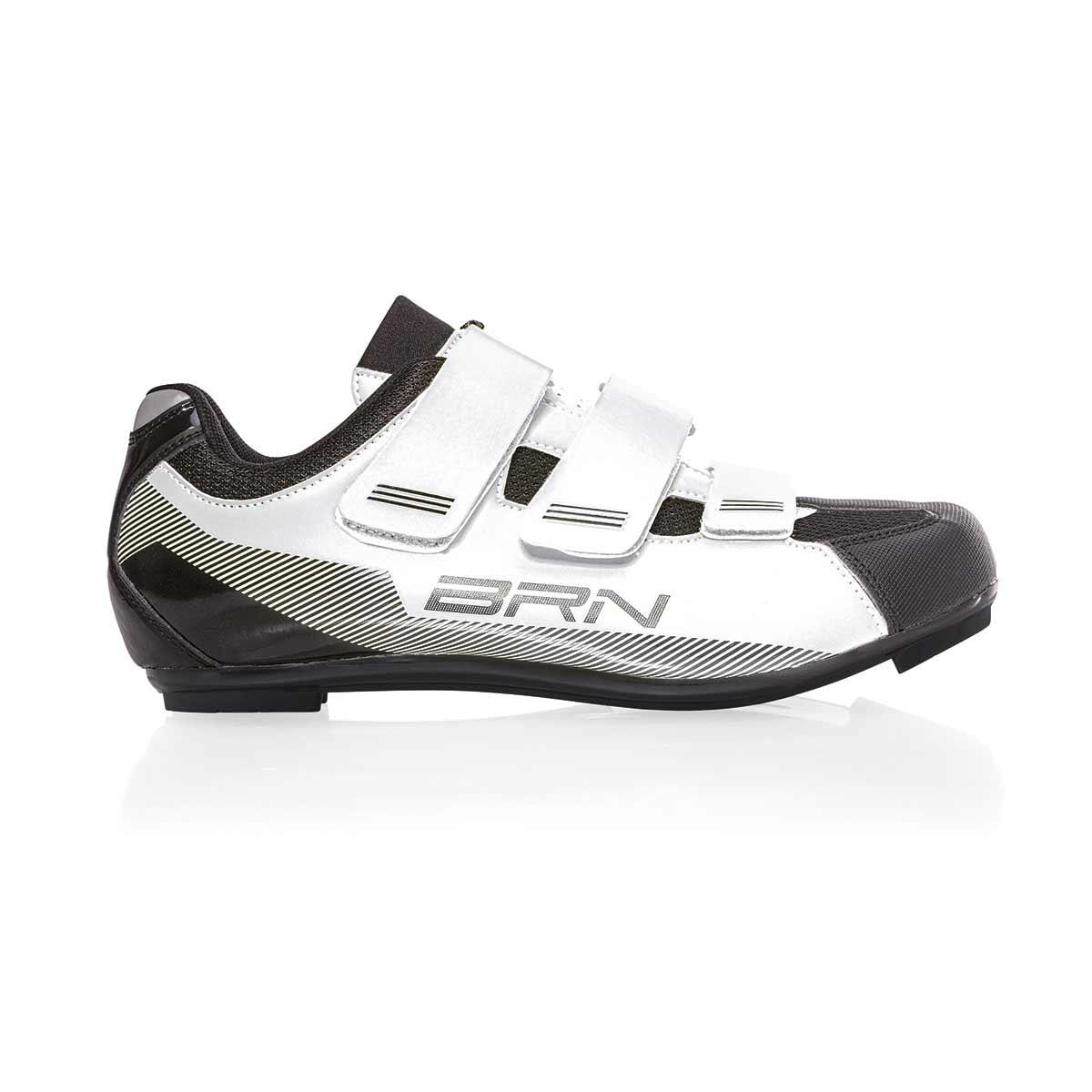 Scarpe BRN 3 Strappi Road bianche 2/3
