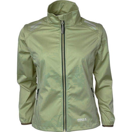 Wasserdichte Softshelljacke Frau Pro-X Elements Hellen