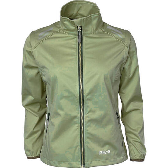 Wasserdichte Softshelljacke Frau Pro-X Elements Hellen