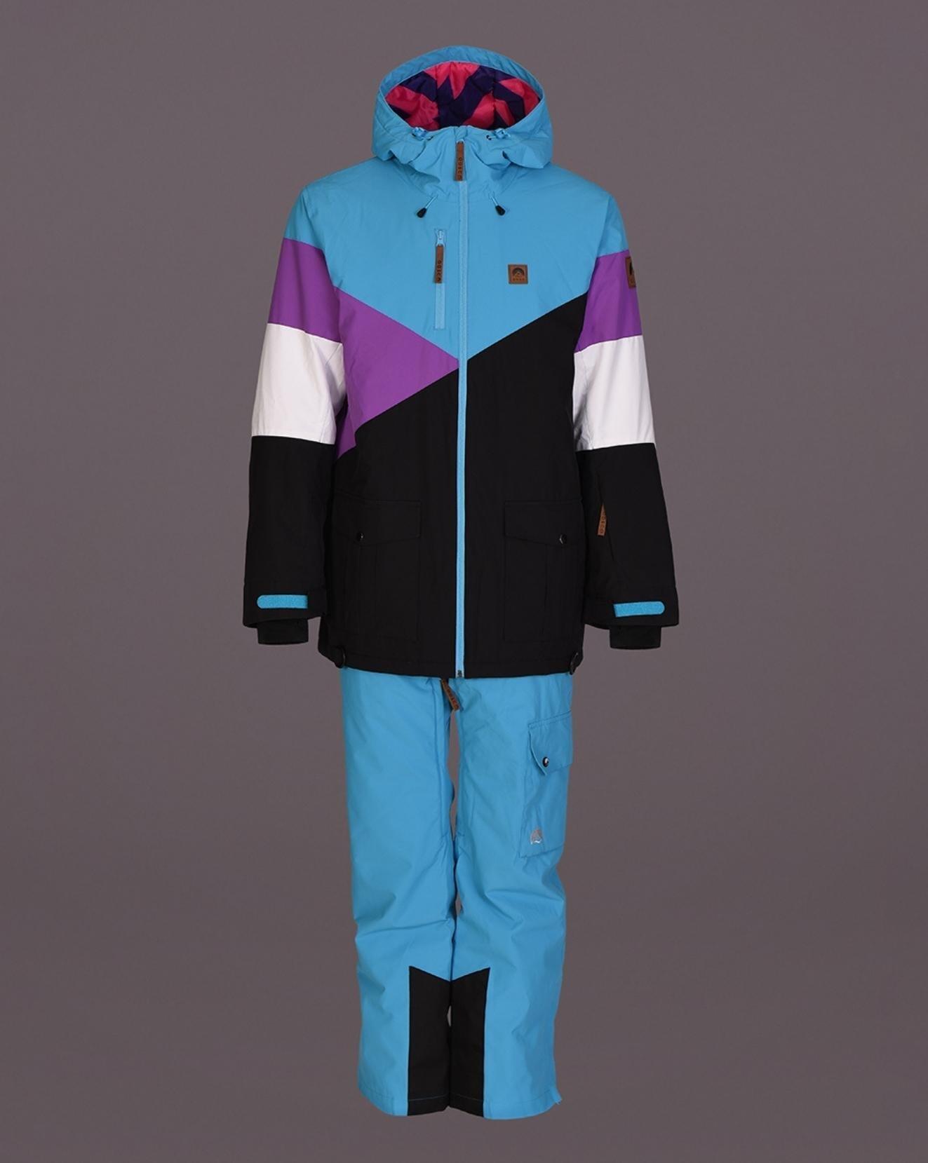 Herren Ski & Snowboard Hose Wasserdicht Fresh Pow Blau 5/6