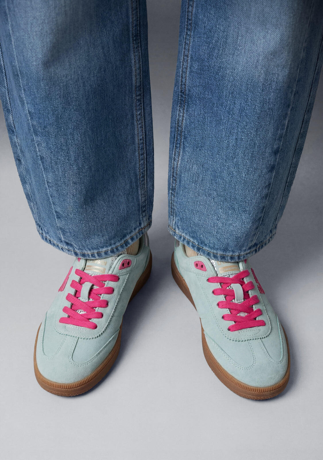 Zapatillas D. Franklin Rebel Suede Sky 3/5