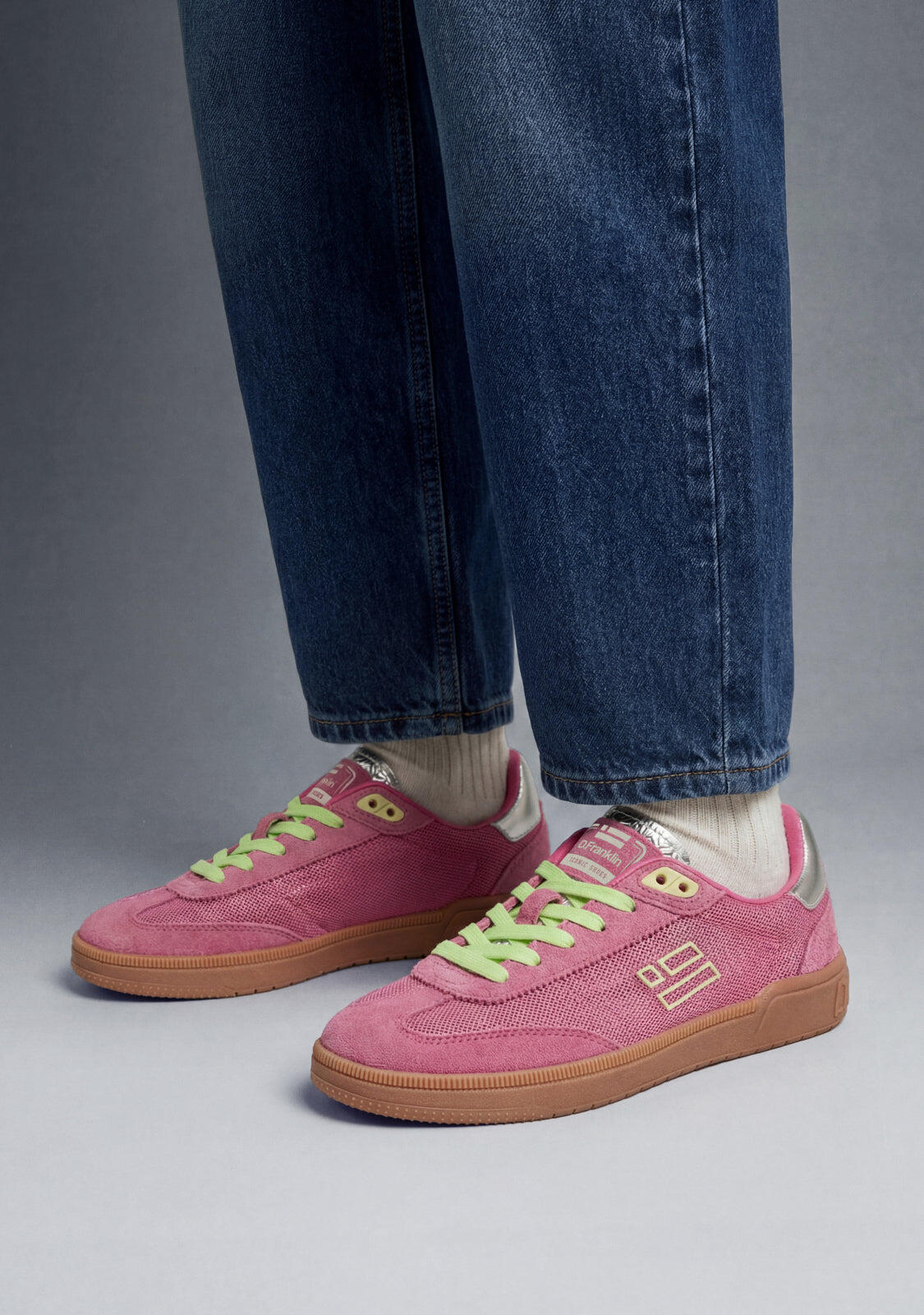 Zapatillas D. Franklin Rebel Mesh Strawberry 3/5