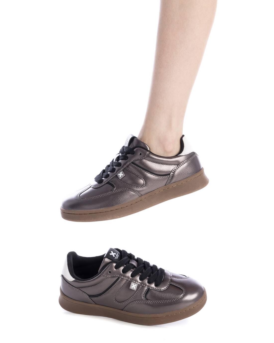 Zapatilla De Mujer Xti 143384 Plomo 2/6
