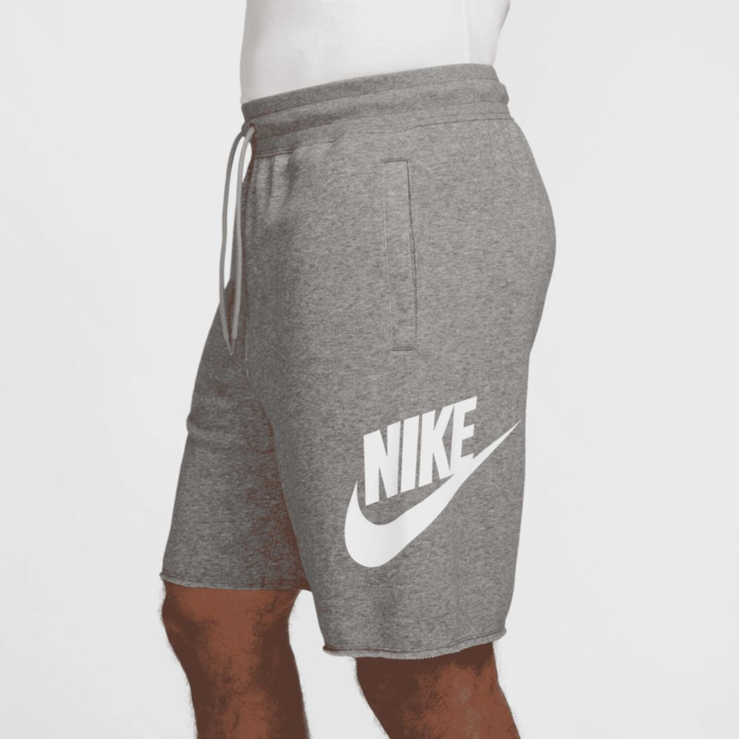 Pantalón Corto Alumni Big Logo Talla XL Gris - FQ4950-063 3/6