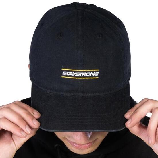 Cappellino Stay Strong Inside Dad Nero