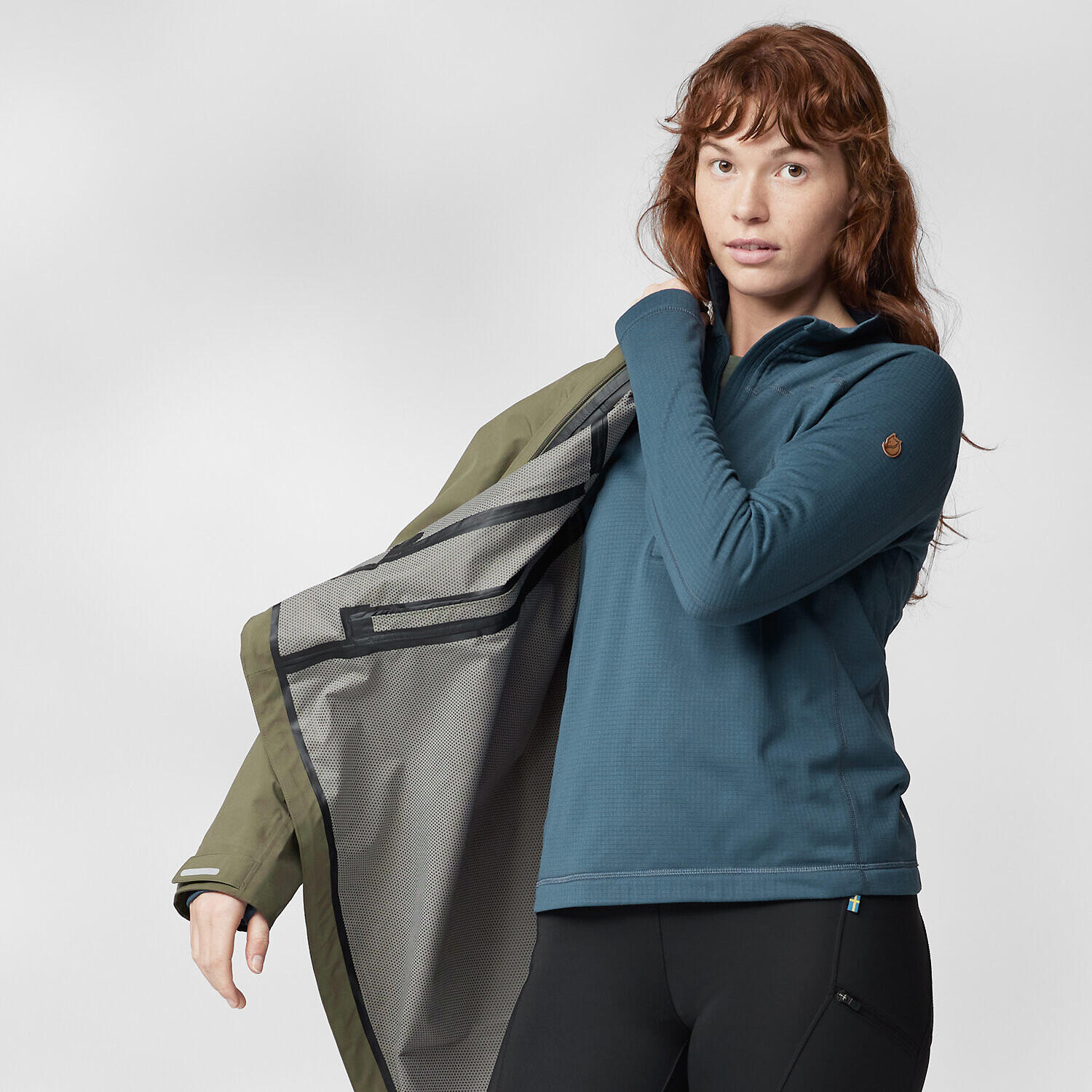 Damen Fleecepullover Abisko Lite Fleece Half Zip W 7/7