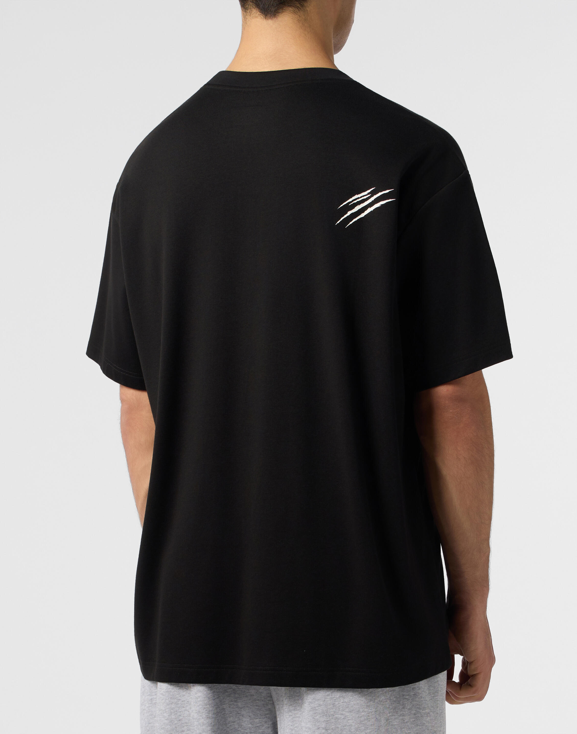 Slub Cotton T-Shirt Scratch 4/5