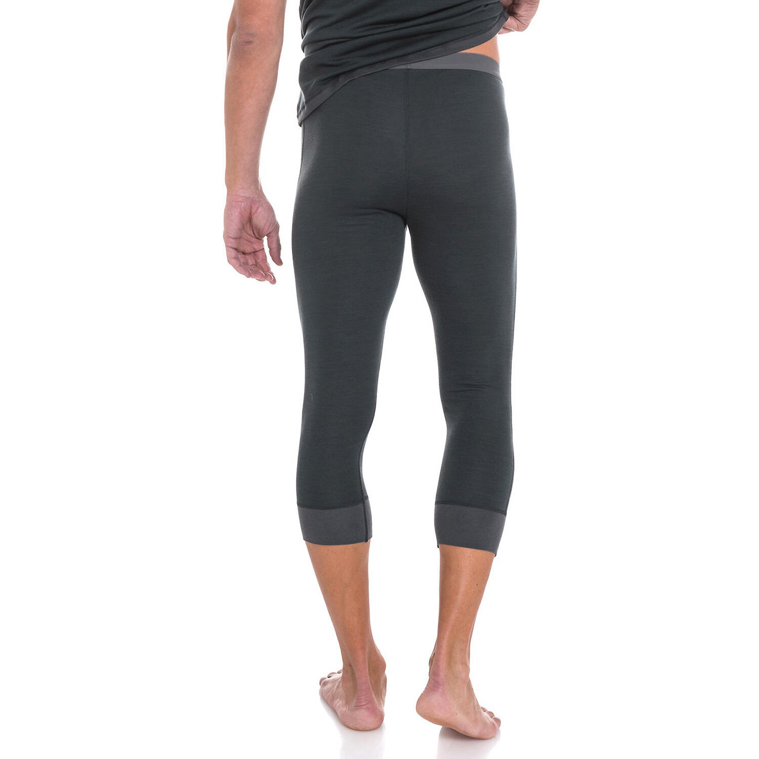 Herren Unterhose M MERINO SPORT PANTS SHORT 3/4
