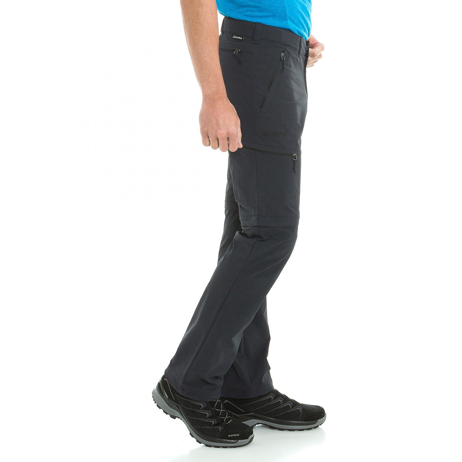 Herren Hose M PANTS KOPER1 ZIP OFF 4/5