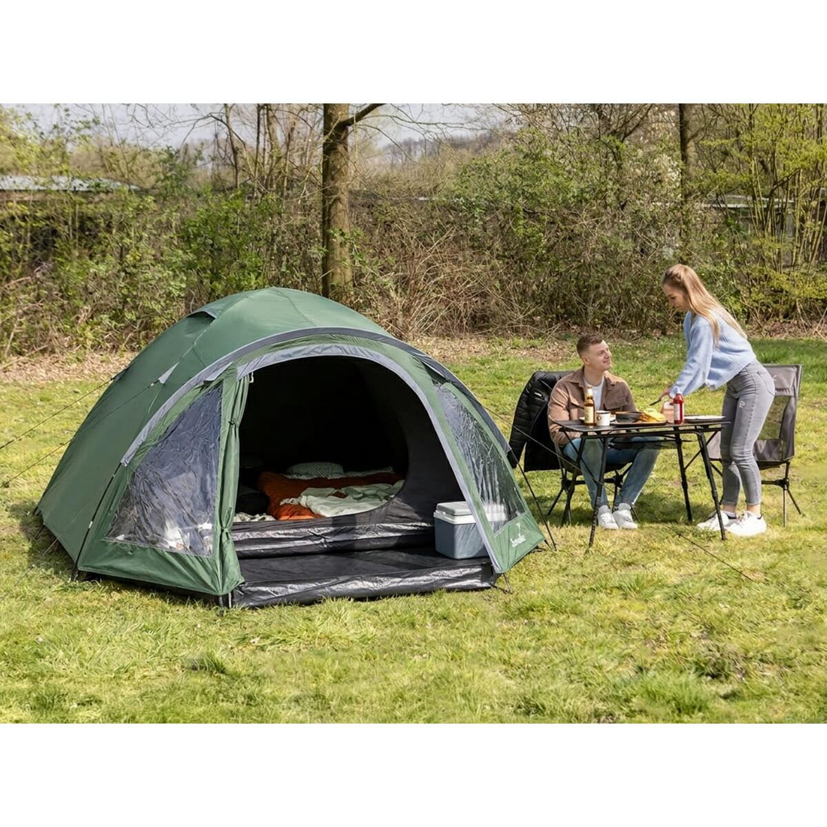 Tenda da campeggio a cupola con veranda Larvik 4 - Zanzariera - 1 cabina 2/8