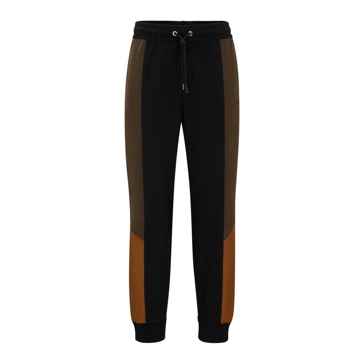 Boss Mens Lamont Colour Block Slim Jogging Bottoms