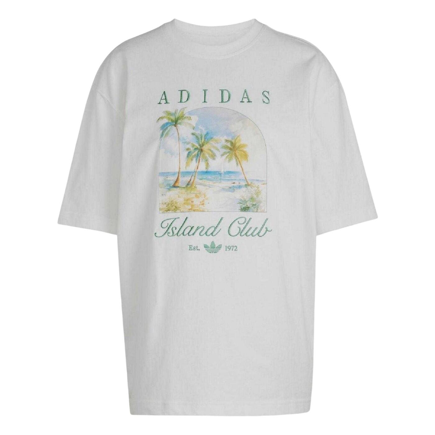 Adidas Womens/Ladies Island Club Oversized T-Shirt