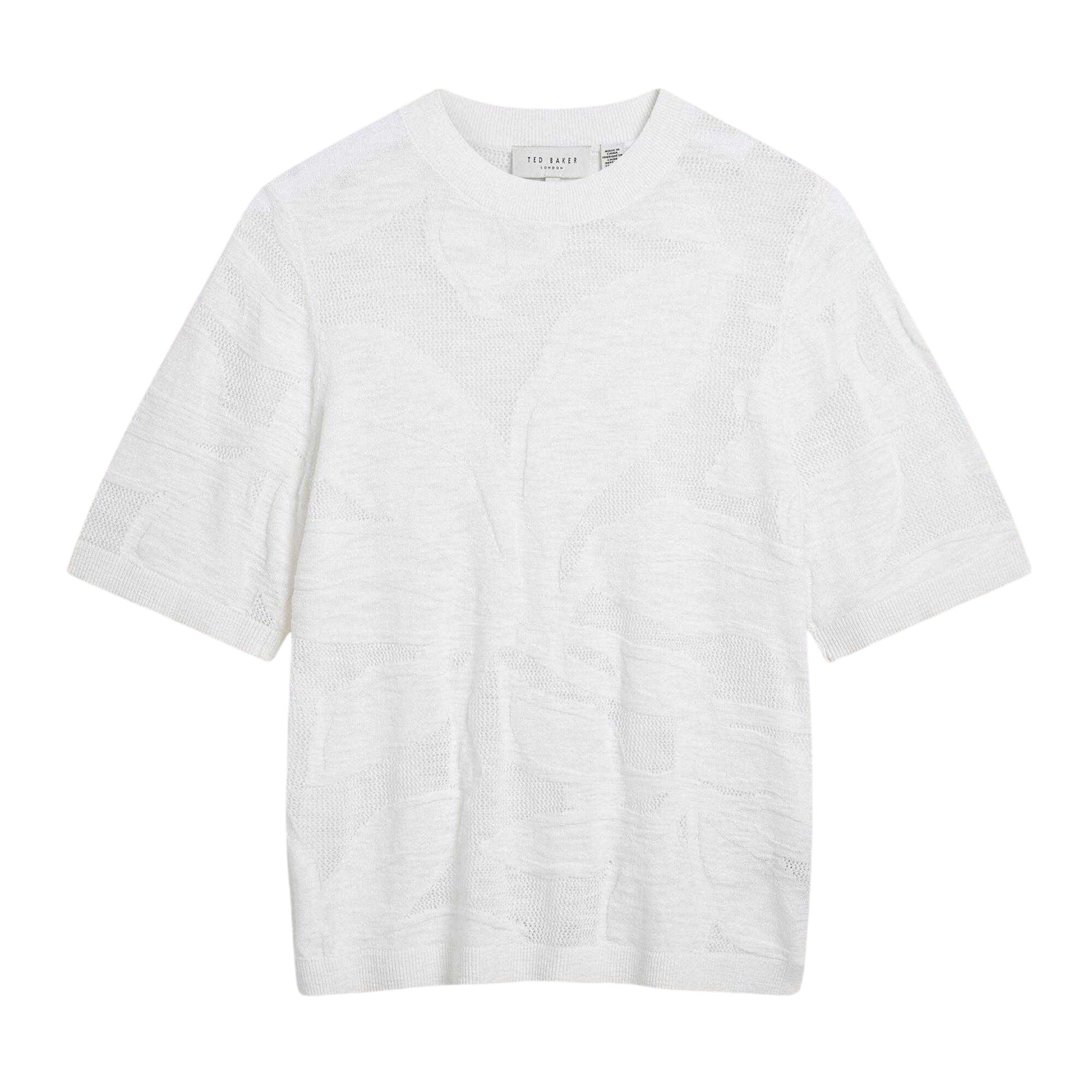 Ted Baker Womens/Ladies Cotton Linen Short-Sleeved T-Shirt