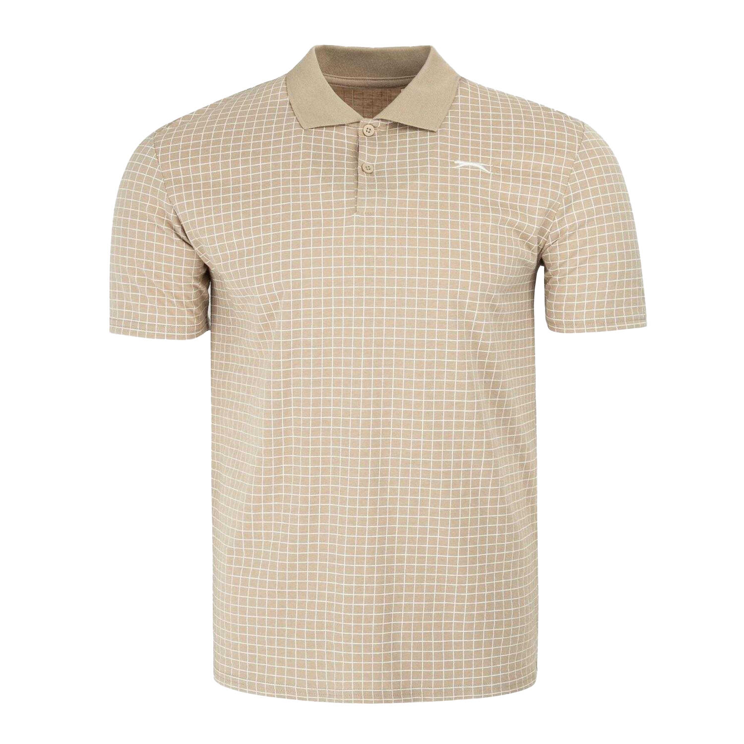 Slazenger Mens Chequered Golf Polo Shirt