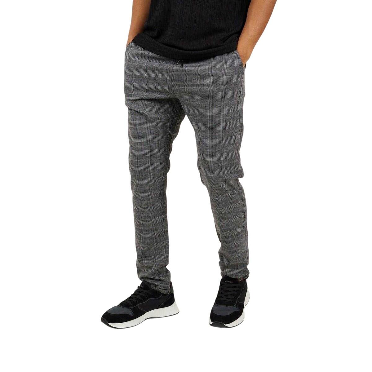 Brave Soul Mens Checked Trousers