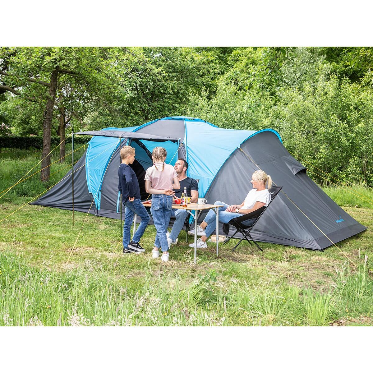 Namiot kempingowy kopułowy Hammerfest 6 Sleeper Protect, 6-osobowy, 2 sypialnie