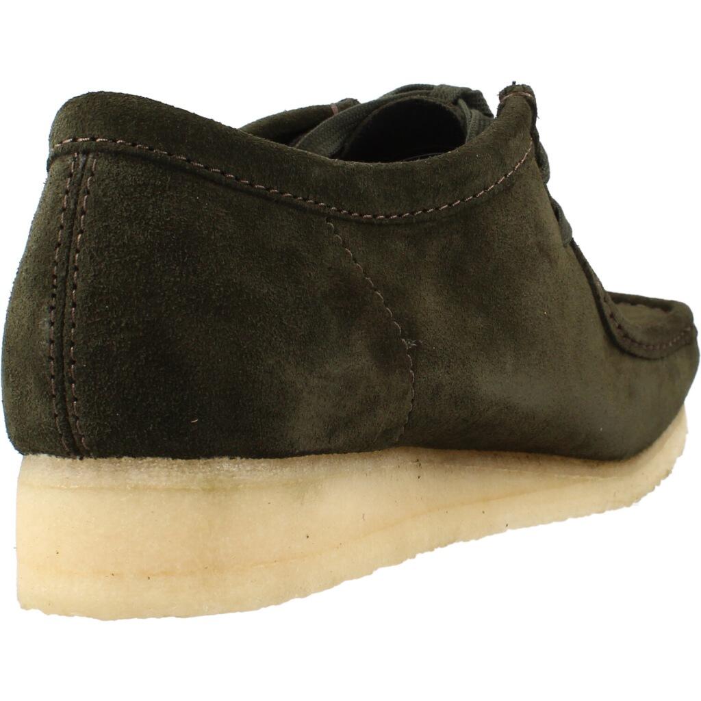 Buty CLARKS WALLABEE FOREST Zielony 3/5