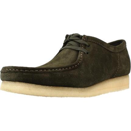 Chaussures à lacets Wallabee Forest Green Sde