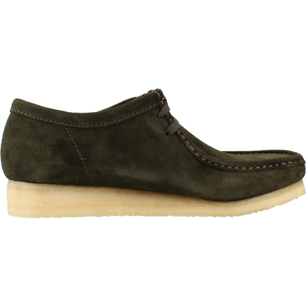 Buty CLARKS WALLABEE FOREST Zielony 4/5