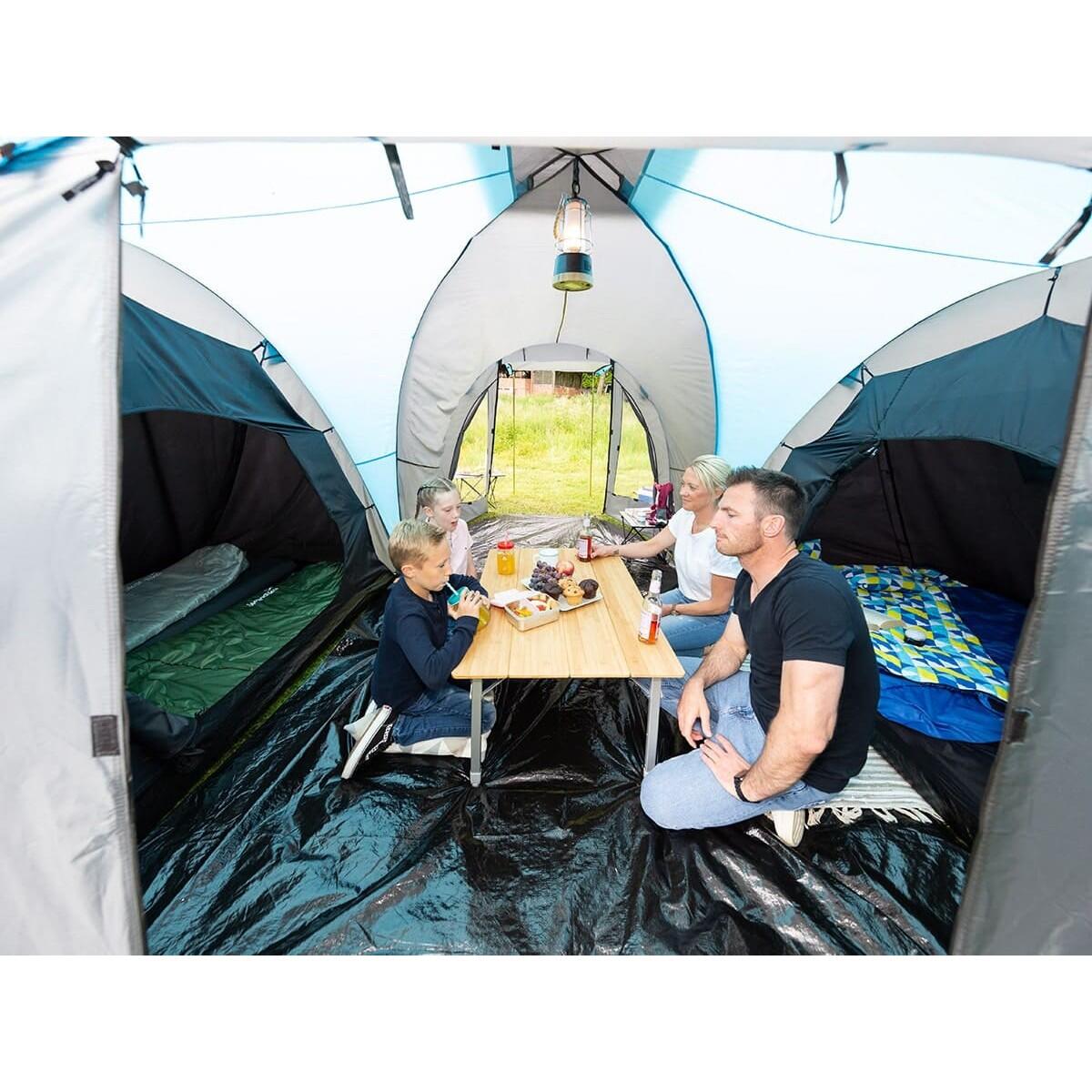 Tente dôme camping Skandika Hammerfest 6 Plus - 6 personnes - Cabines sombres 4/7