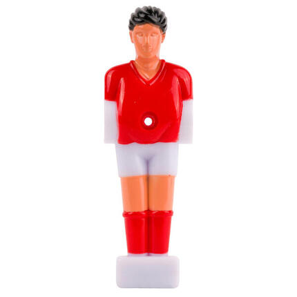 Kickerfigur Kinder für 13 mm Stangen Tischfußball Unisex Rot