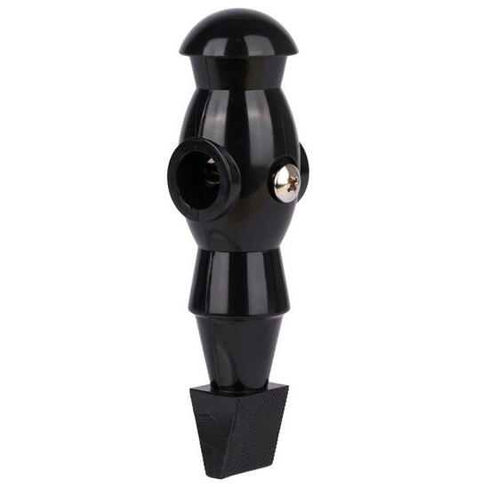 Kickerfigur für 13 mm Stangen Schwarz Einzeln Tischfußball Unisex Schwarz