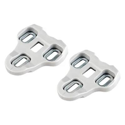 Coppia di tacchette mobili per pedali a 45° con viti e bulloni Roto Look Keo