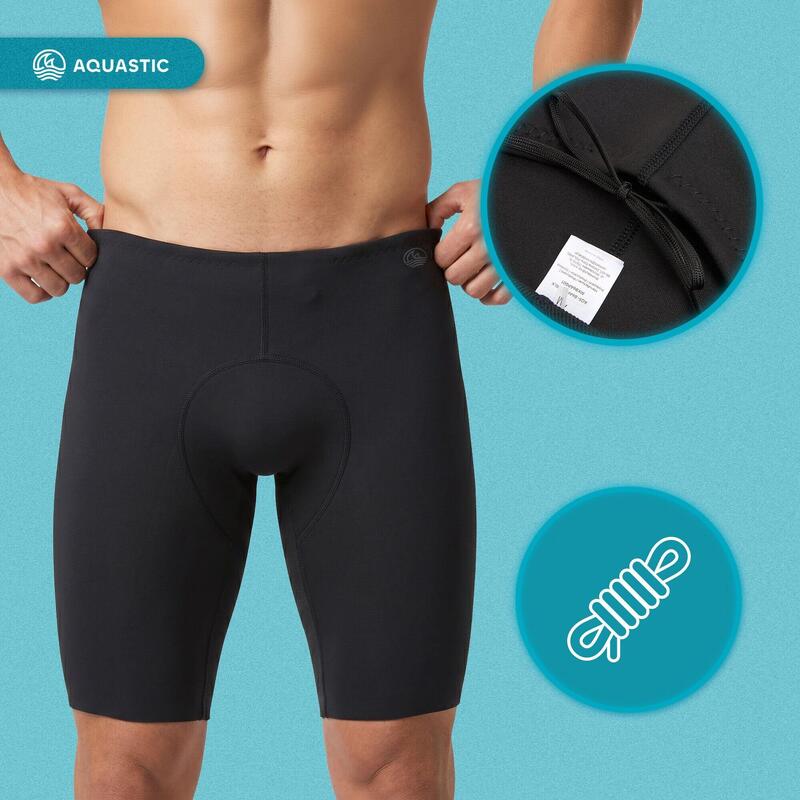Pantaloni scurți din neopren pentru bărbați AQUASTIC HydroCore 1.5