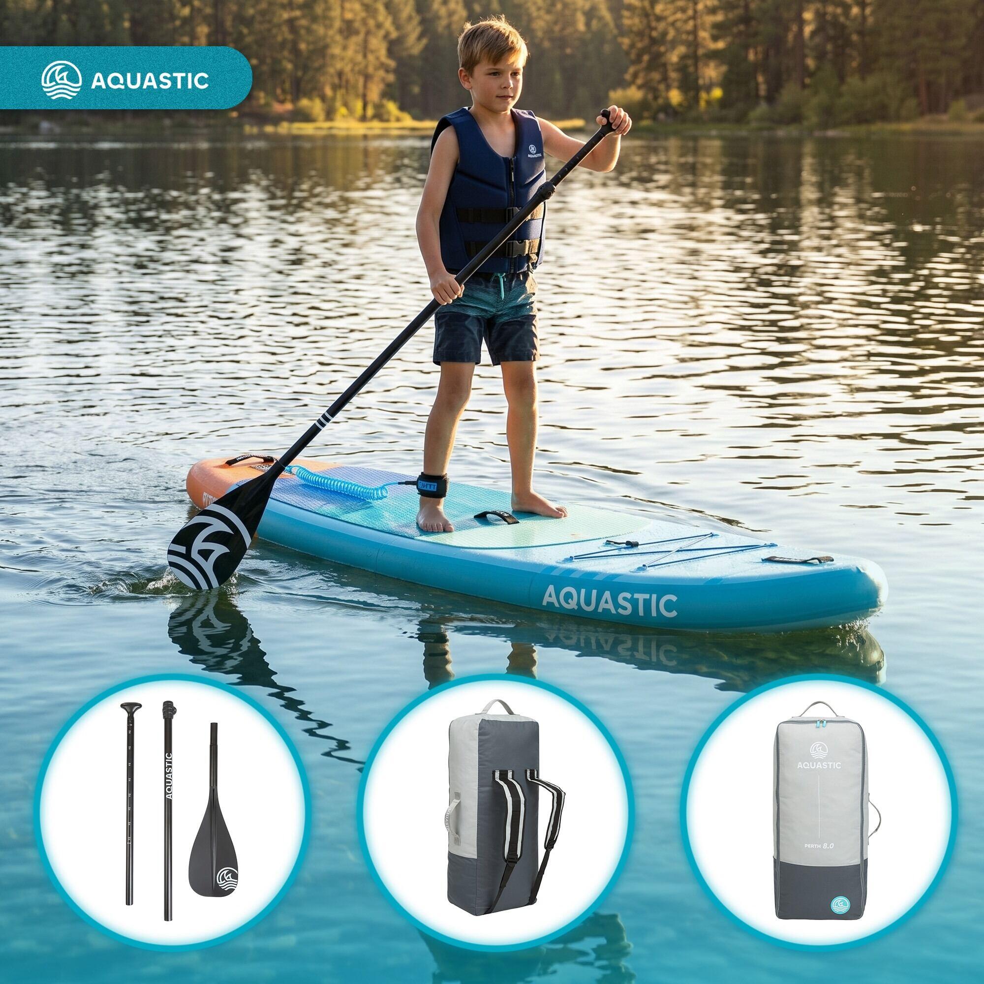 Planche SUP enfant AQUASTIC Perth 8'0" 4/7