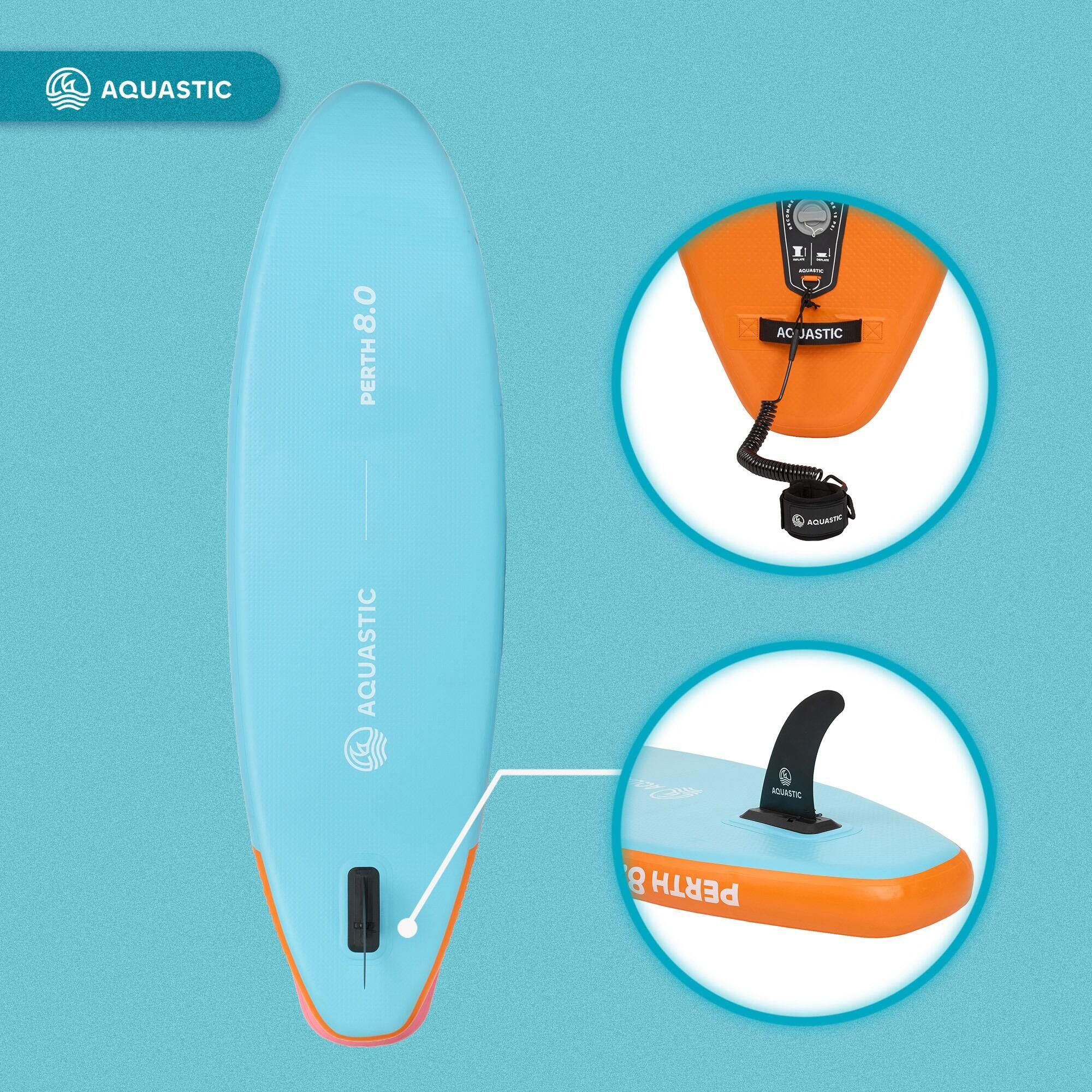 Planche SUP enfant AQUASTIC Perth 8'0" 6/7