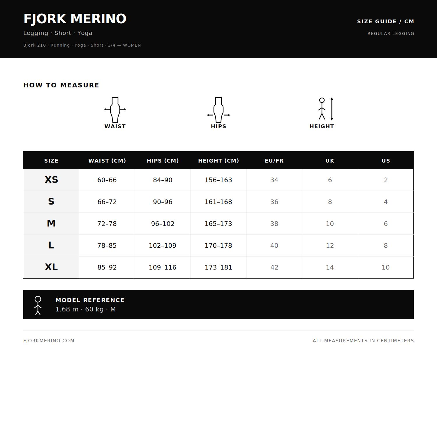 Merino-Legging Bjork 210 - Baselayer Damen 4/5