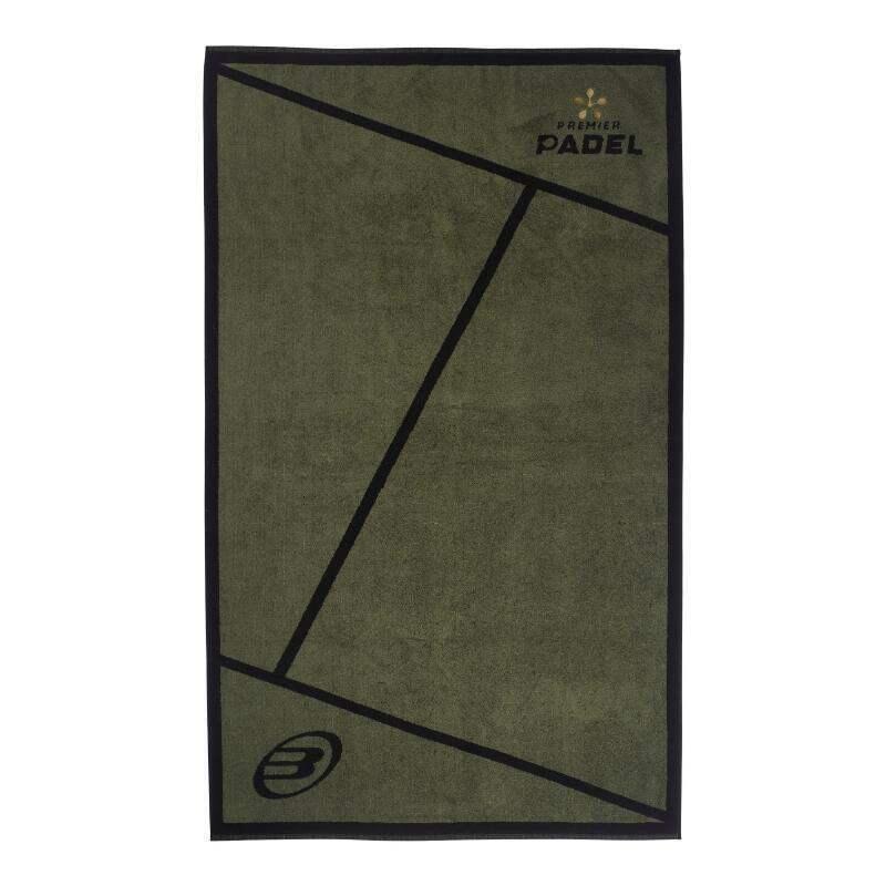 Asciugamano Bullpadel Nero/beige 2026 Towpp100x50 5/5