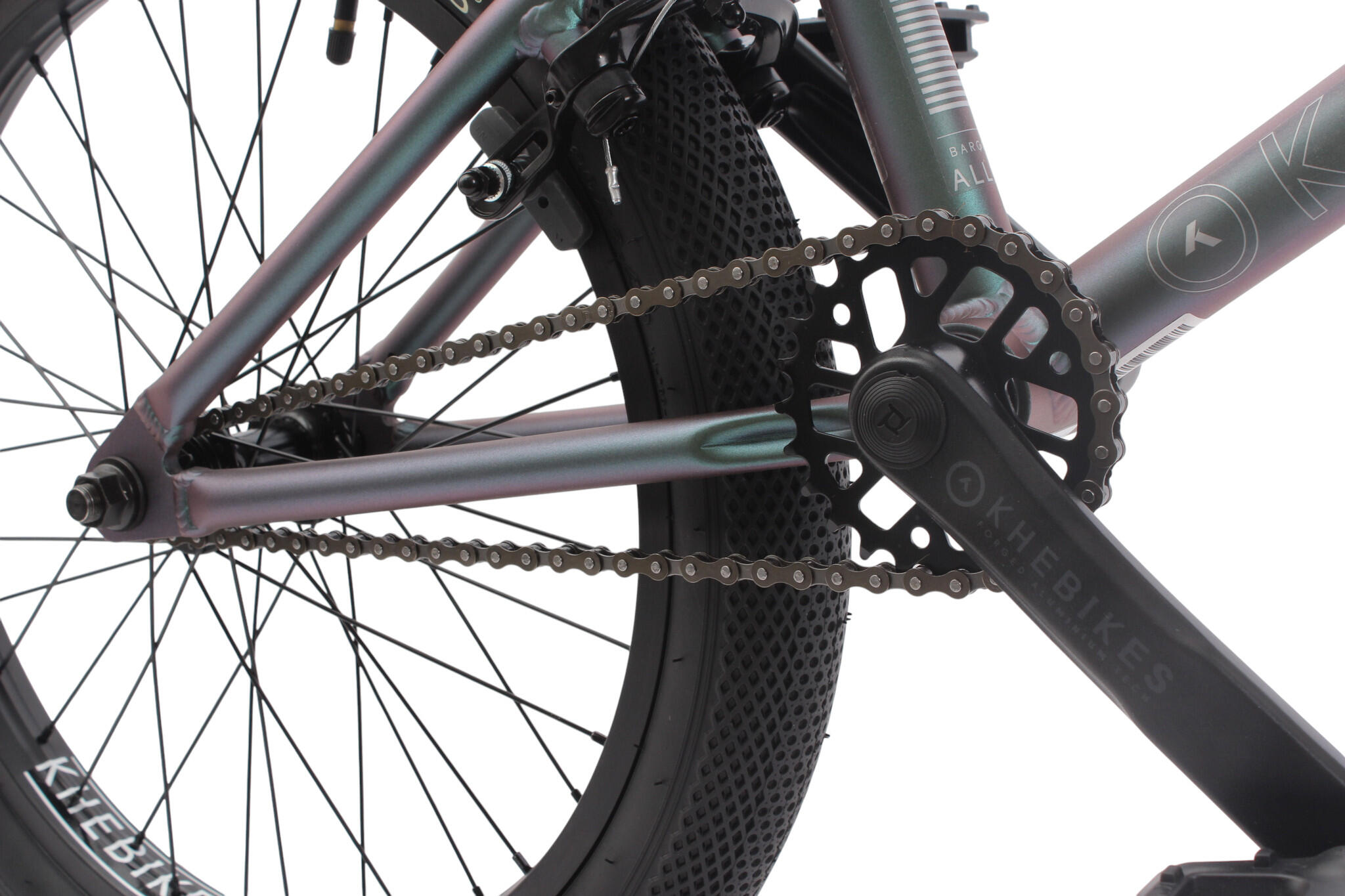 BMX fiets alu KHE BARCODE LL 20 inch 10,4kg 6/7