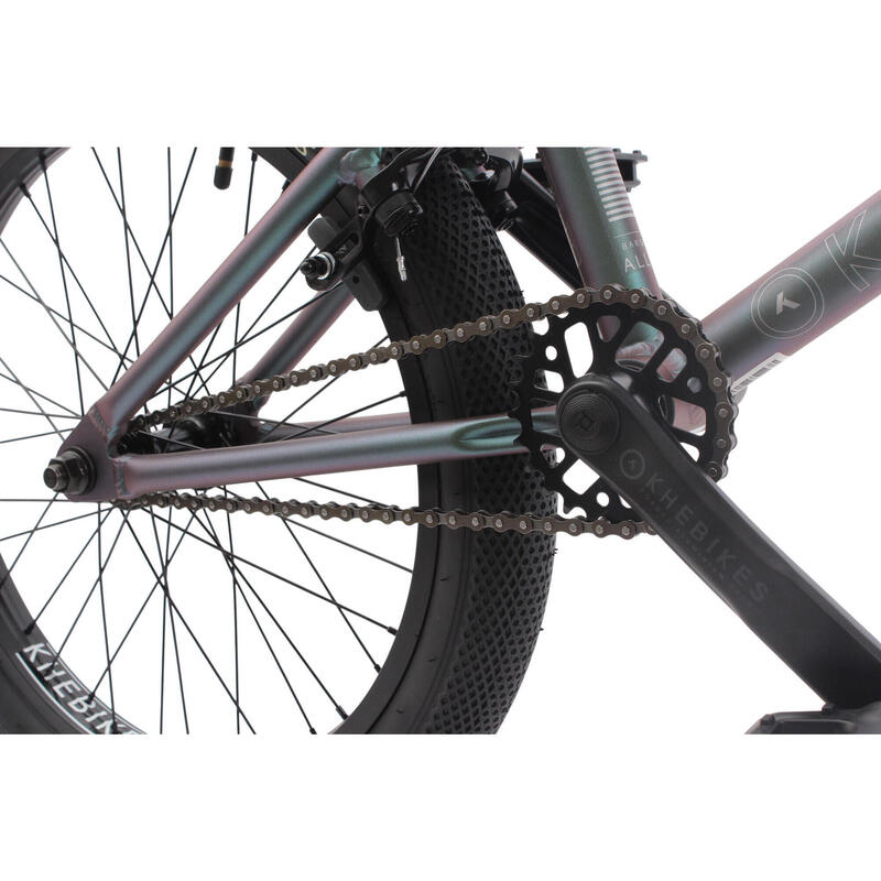 Bicicletă BMX aluminiu KHE BARCODE LL 20 inch 10,4kg