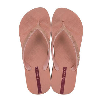 Dames ipanema mesh x plat slippers