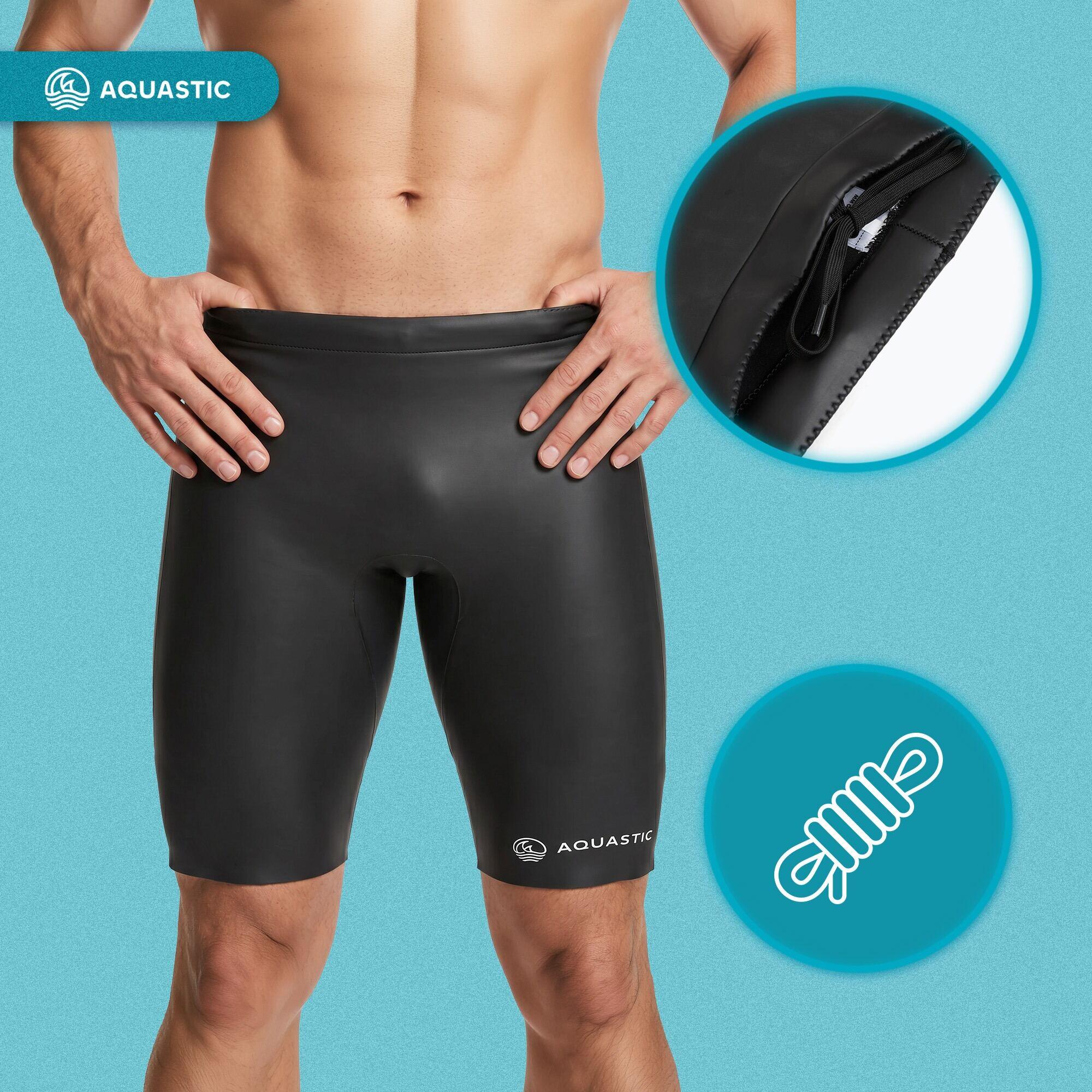 Spodenki neoprenowe męskie AQUASTIC OceanFlex 5/3 mm GLIDE SKIN 7/7