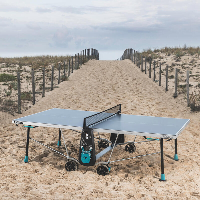 Cornilleau 300X Sport Outdoor Masa Tenisi Masası Mavi