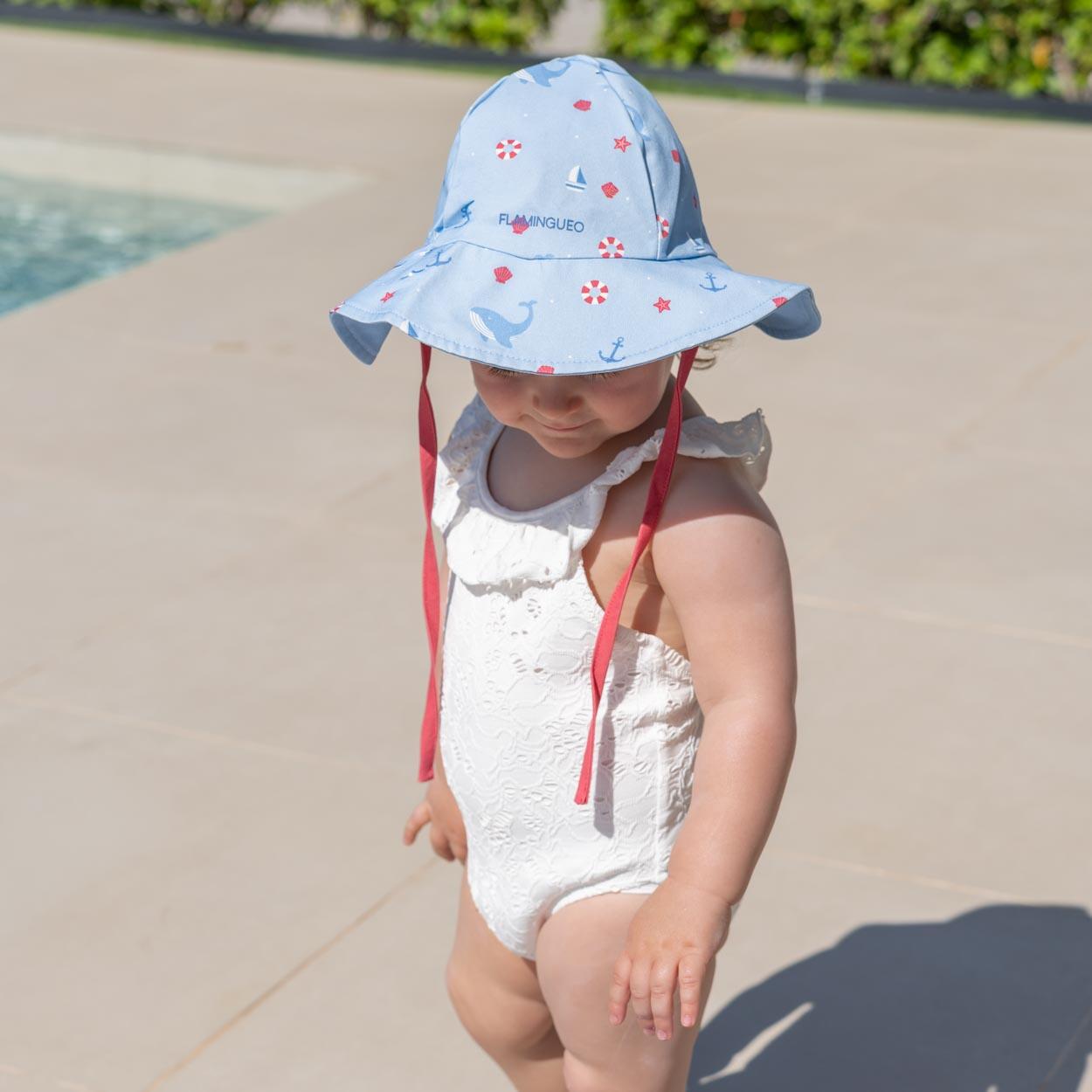 Flamingueo sombrero infantil algodón 2/7