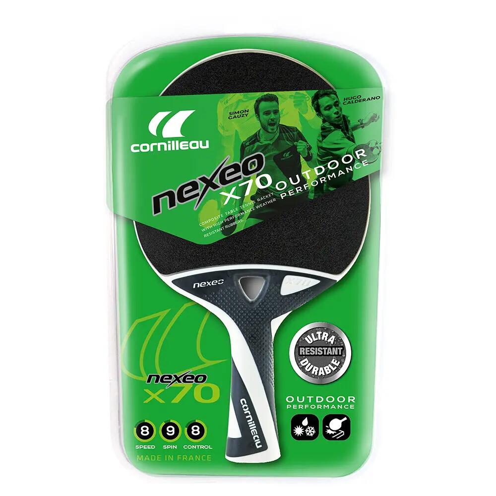 Cornilleau Nexeo X70 Outdoor Masa Tenisi Raketi 7/7