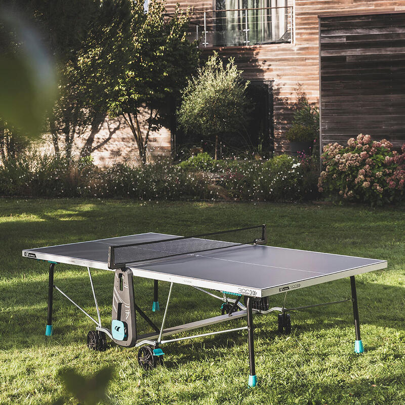 Cornilleau 300X Sport Outdoor Masa Tenisi Masası Gri