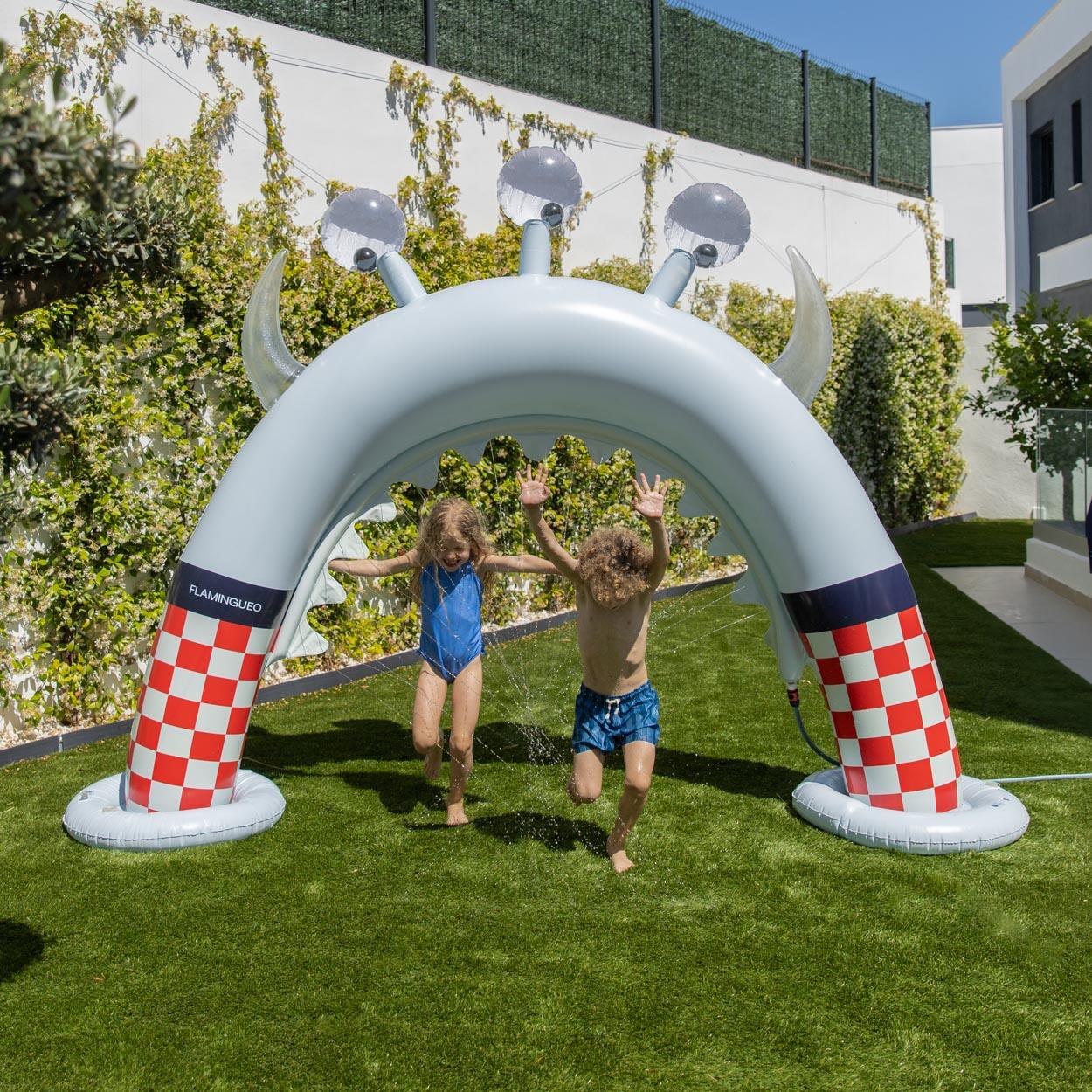 Flamingueo Bouee Piscine Enfants PVC Bleu 3/7