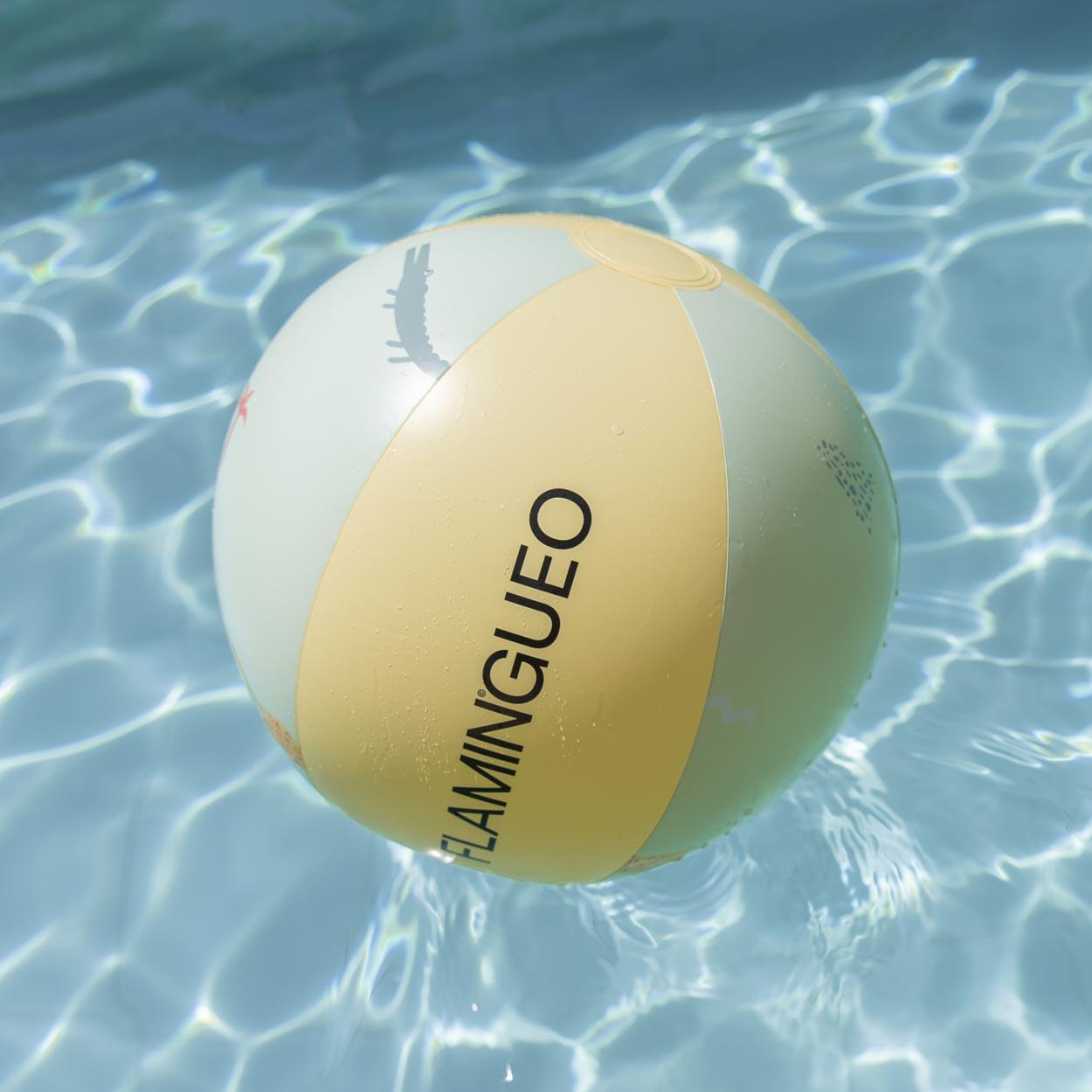 Flamingueo Pelota Hinchable Niños Piscina PVC Verde 2/7