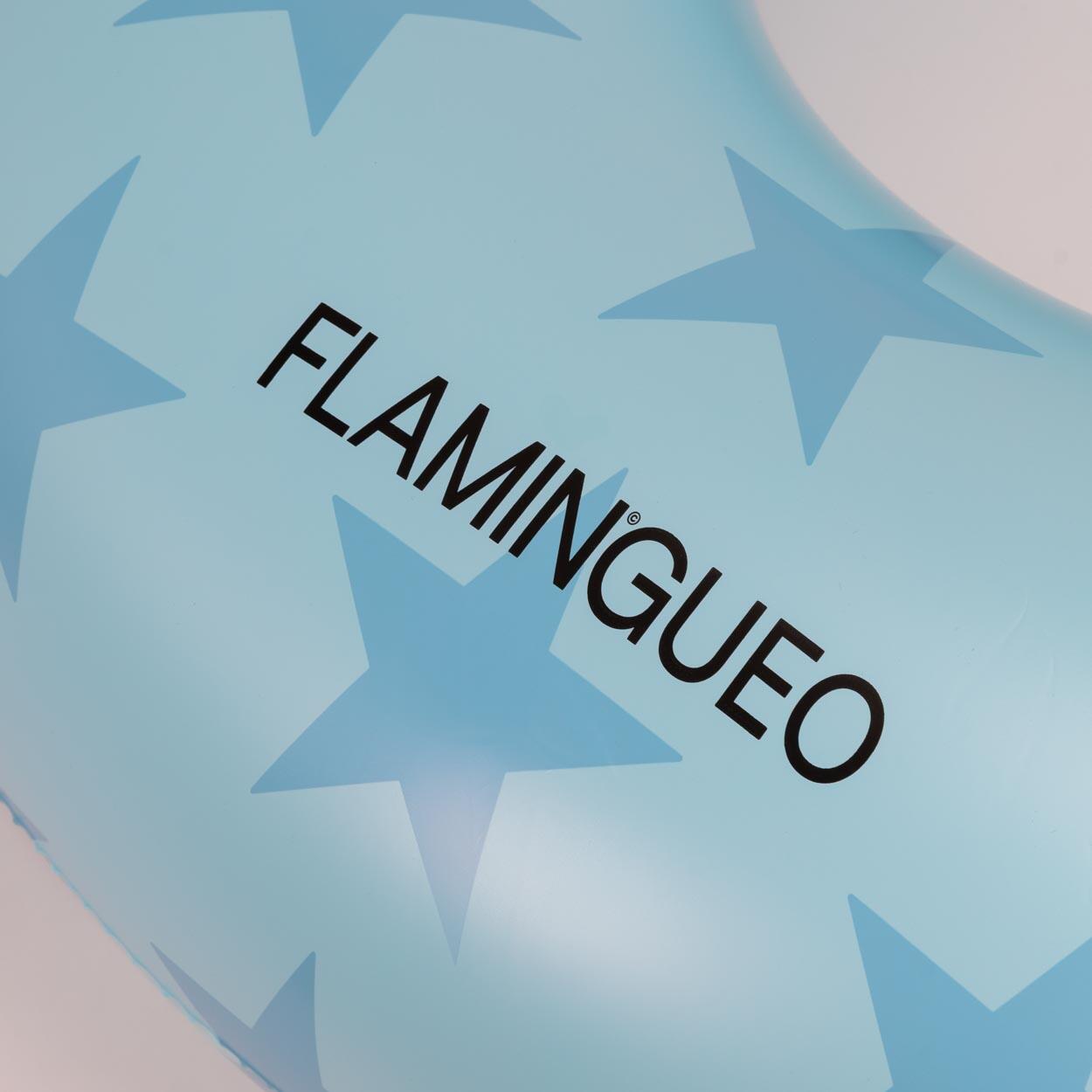 Flamingueo Flotador Gigante Donut Estrellas Colchoneta Piscina PVC Azul 2/3