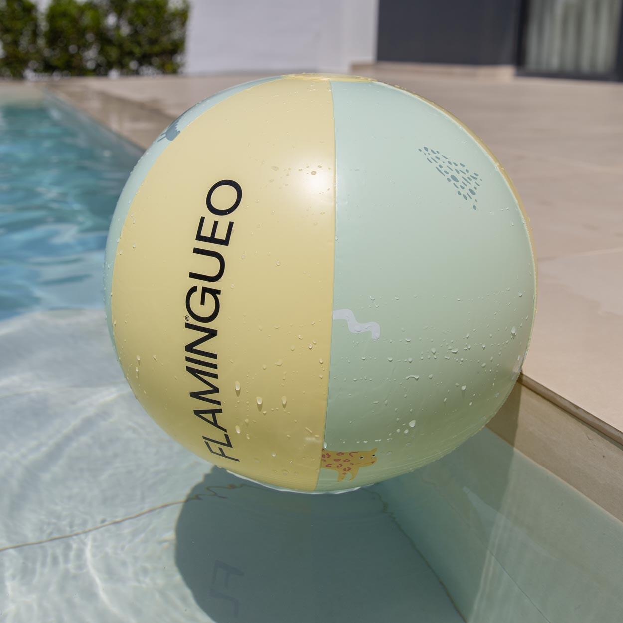 Flamingueo Pelota Hinchable Niños Piscina PVC Verde 7/7
